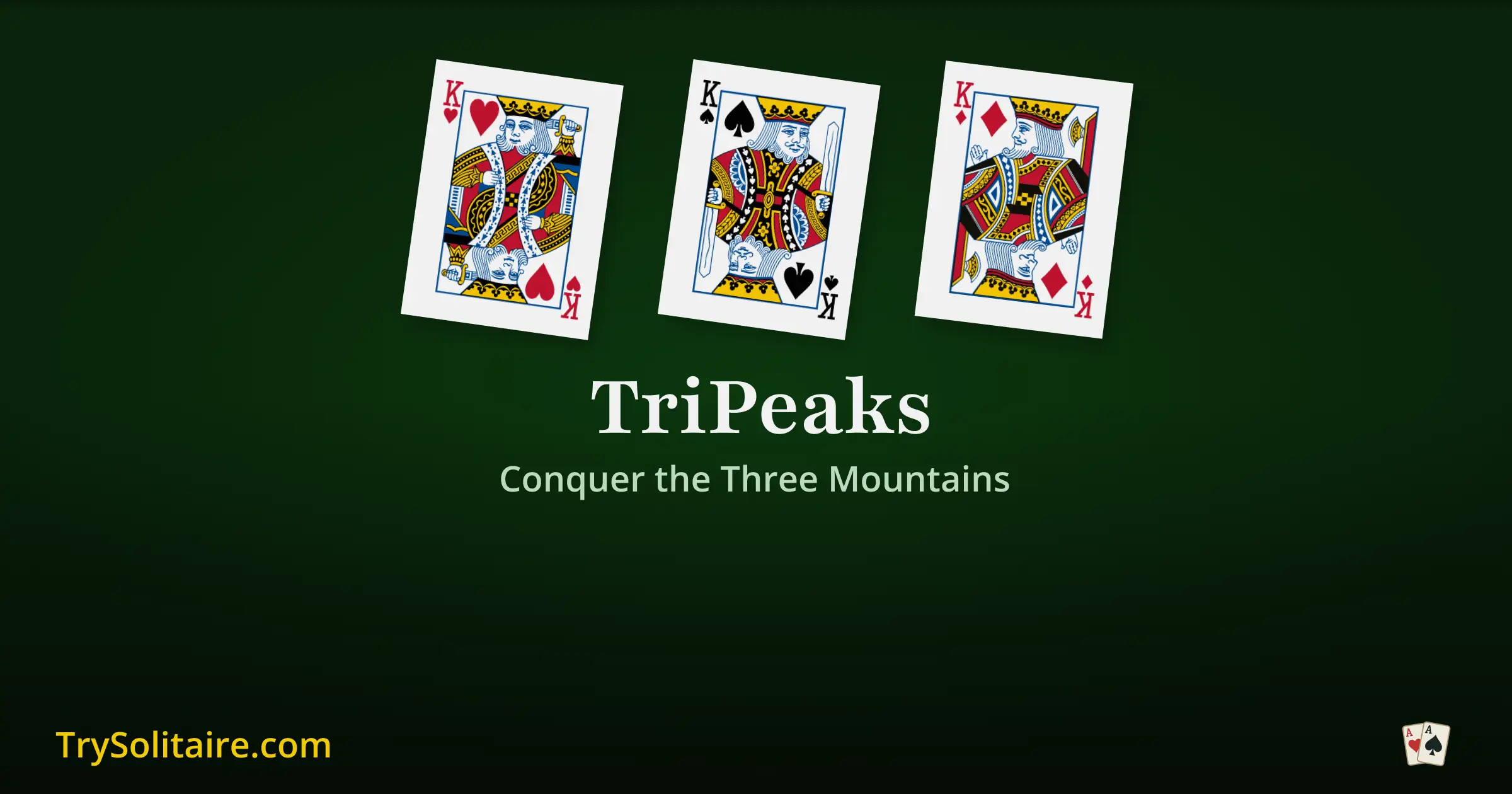 TriPeaks Solitaire - Conquista las Tres Montañas