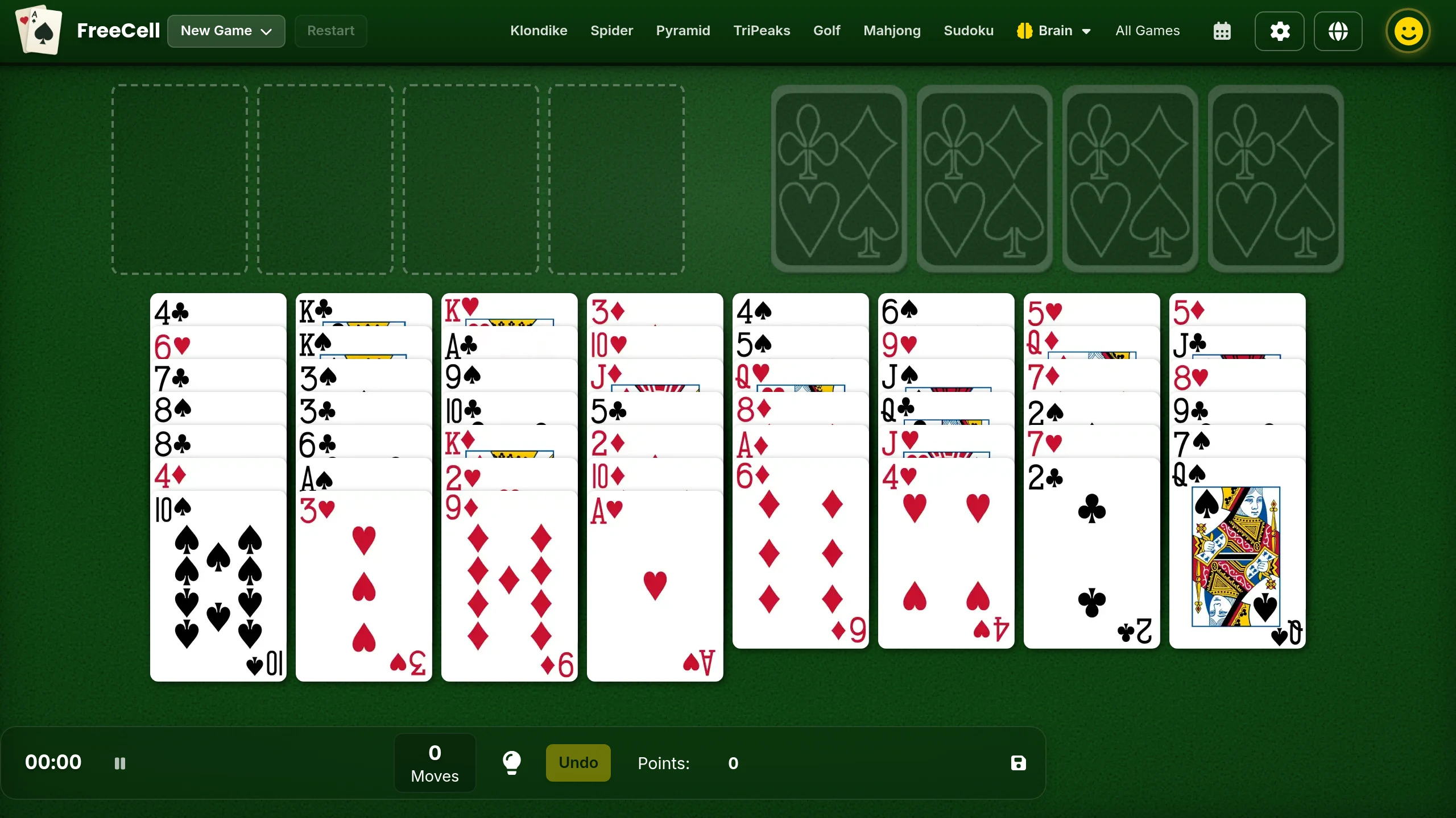 TrySolitaire - Solitaire, Mahjong, Sudoku and more screenshot